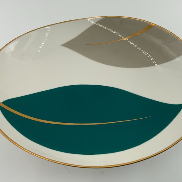 RARE Kokura Ware MCM/Mid Century Modern Retro Biomorphic Tray on Pedestal Japan - Picture 6 of 8